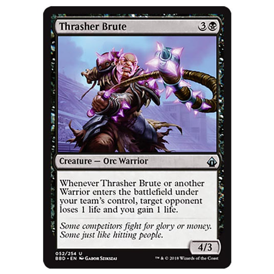 Magic The Gathering - Battlebond - Thrasher Brute - 52/254