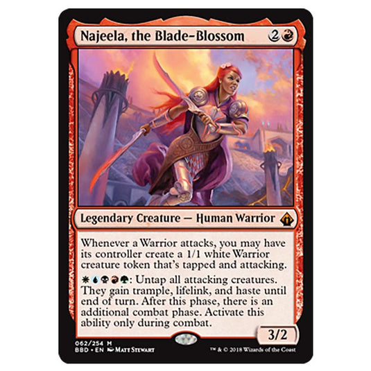 Magic The Gathering - Battlebond - Najeela, the Blade-Blossom - 62/254