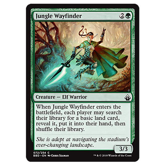 Magic The Gathering - Battlebond - Jungle Wayfinder - 72/254