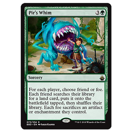 Magic The Gathering - Battlebond - Pir’s Whim - 73/254