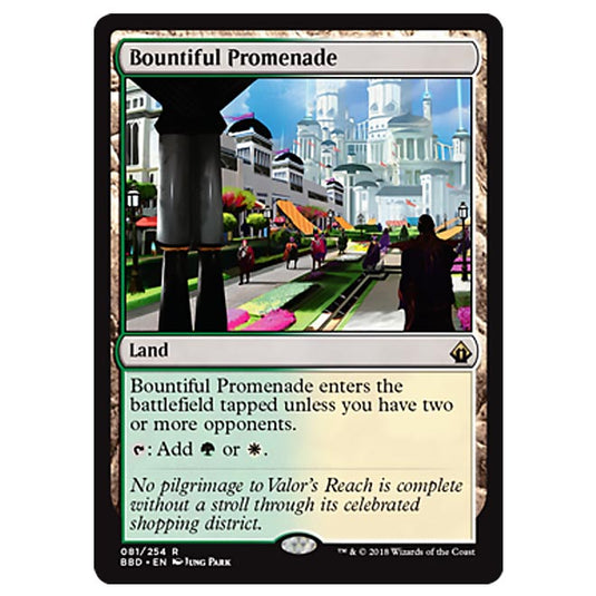 Magic The Gathering - Battlebond - Bountiful Promenade - 81/254