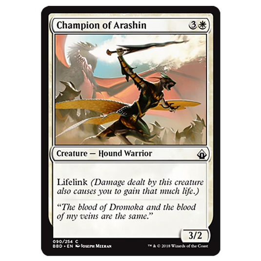 Magic The Gathering - Battlebond - Champion of Arashin - 90/254