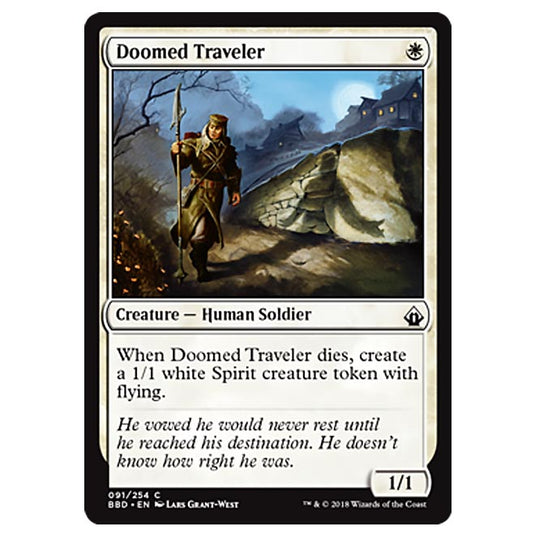 Magic The Gathering - Battlebond - Doomed Traveler - 91/254