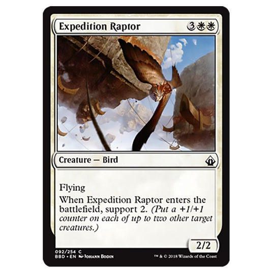 Magic The Gathering - Battlebond - Expedition Raptor - 92/254