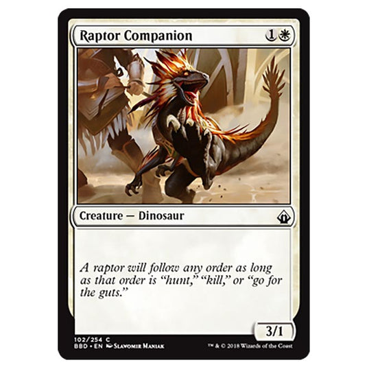 Magic The Gathering - Battlebond - Raptor Companion - 102/254