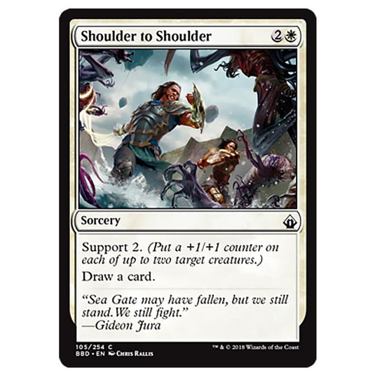 Magic The Gathering - Battlebond - Shoulder to Shoulder - 105/254