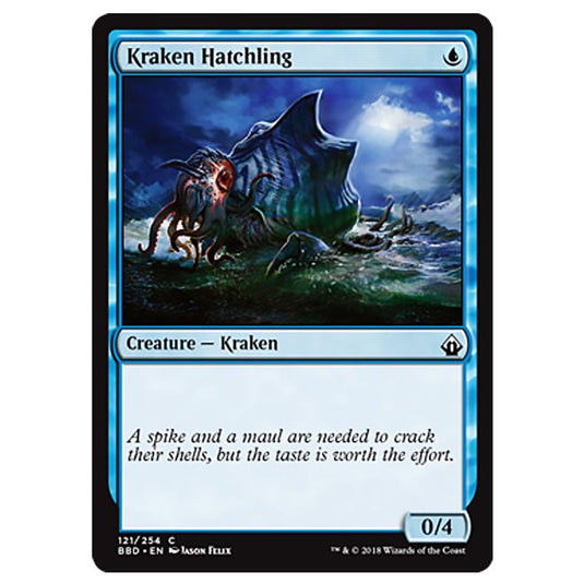 Magic The Gathering - Battlebond - Kraken Hatchling - 121/254