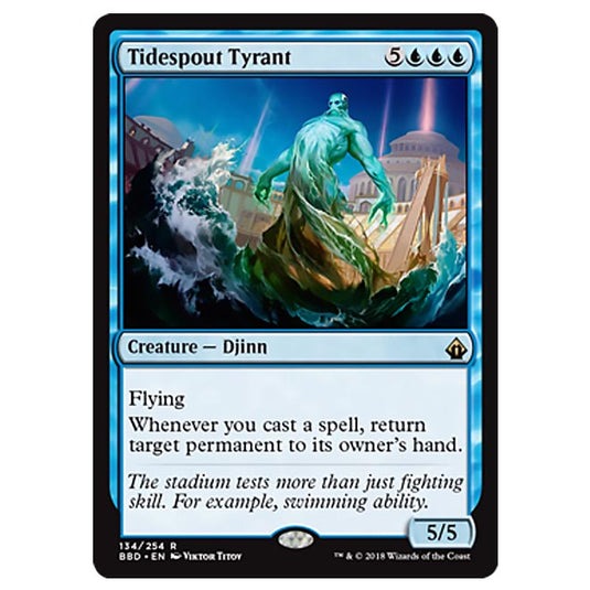 Magic The Gathering - Battlebond - Tidespout Tyrant - 134/254