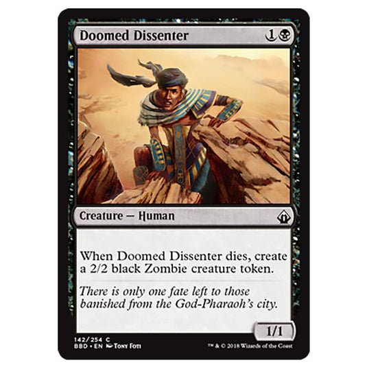 Magic The Gathering - Battlebond - Doomed Dissenter - 142/254