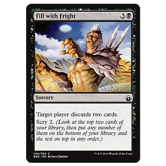 Magic The Gathering - Battlebond - Fill with Fright - 144/254