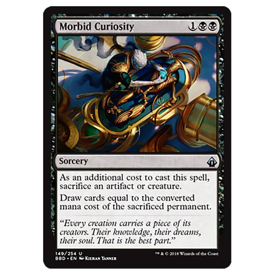 Magic The Gathering - Battlebond - Morbid Curiosity - 149/254