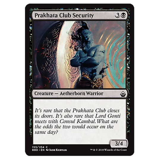 Magic The Gathering - Battlebond - Prakhata Club Security - 155/254