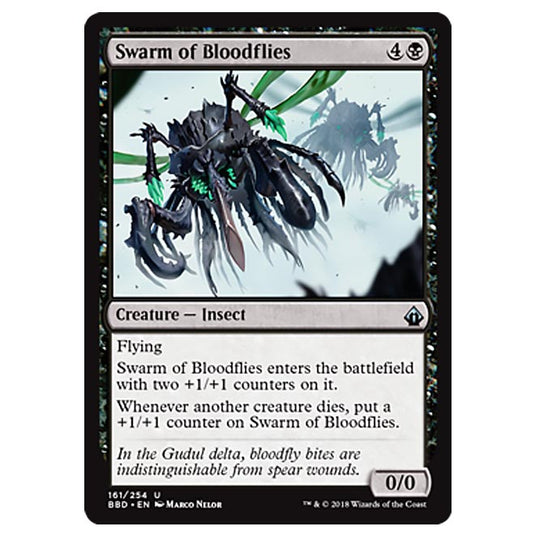 Magic The Gathering - Battlebond - Swarm of Bloodflies - 161/254