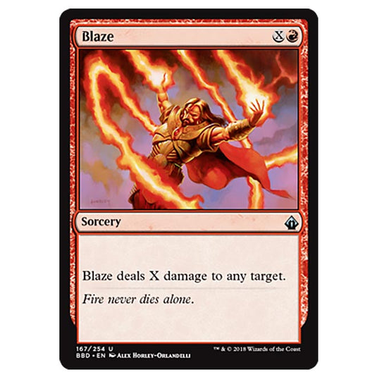 Magic The Gathering - Battlebond - Blaze - 167/254