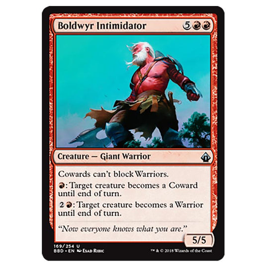 Magic The Gathering - Battlebond - Boldwyr Intimidator - 169/254