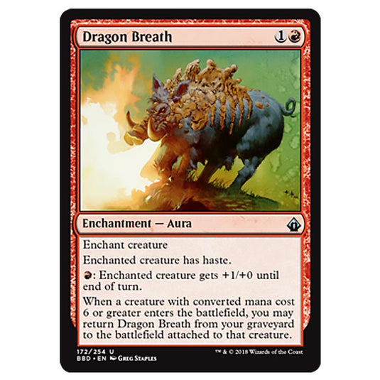 Magic The Gathering - Battlebond - Dragon Breath - 172/254