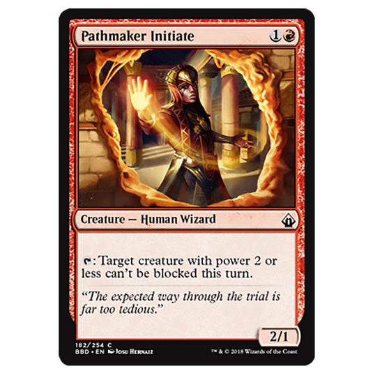 Magic The Gathering - Battlebond - Pathmaker Initiate - 182/254