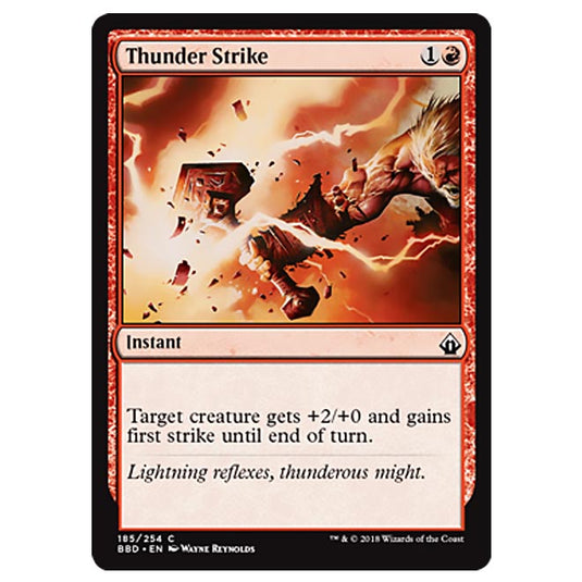 Magic The Gathering - Battlebond - Thunder Strike - 185/254