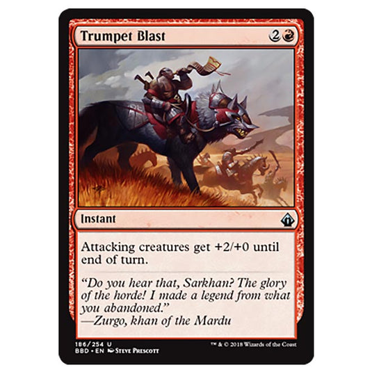 Magic The Gathering - Battlebond - Trumpet Blast - 186/254