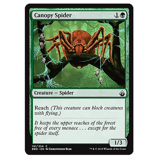 Magic The Gathering - Battlebond - Canopy Spider - 191/254