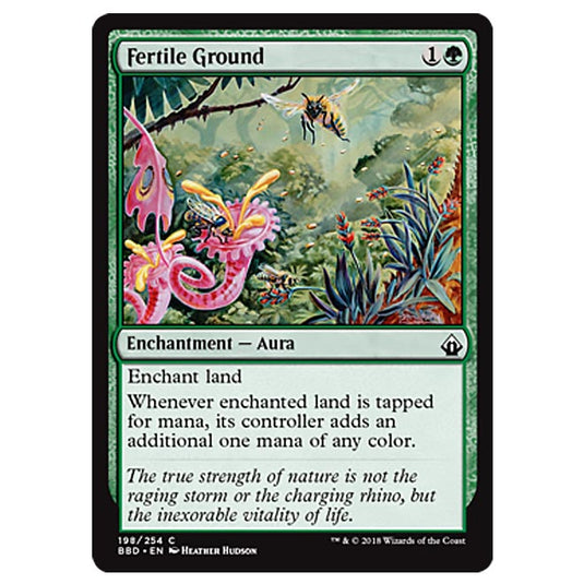 Magic The Gathering - Battlebond - Fertile Ground - 198/254