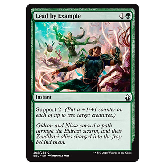 Magic The Gathering - Battlebond - Lead by Example - 205/254