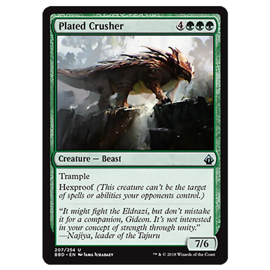 Magic The Gathering - Battlebond - Plated Crusher - 207/254