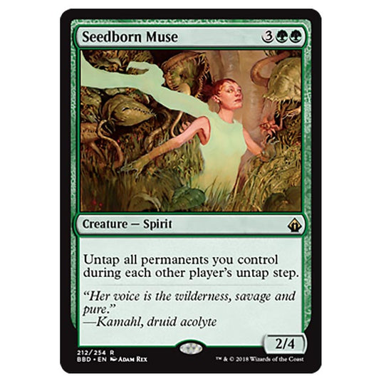 Magic The Gathering - Battlebond - Seedborn Muse - 212/254