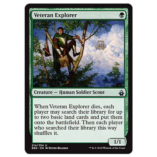 Magic The Gathering - Battlebond - Veteran Explorer - 214/254