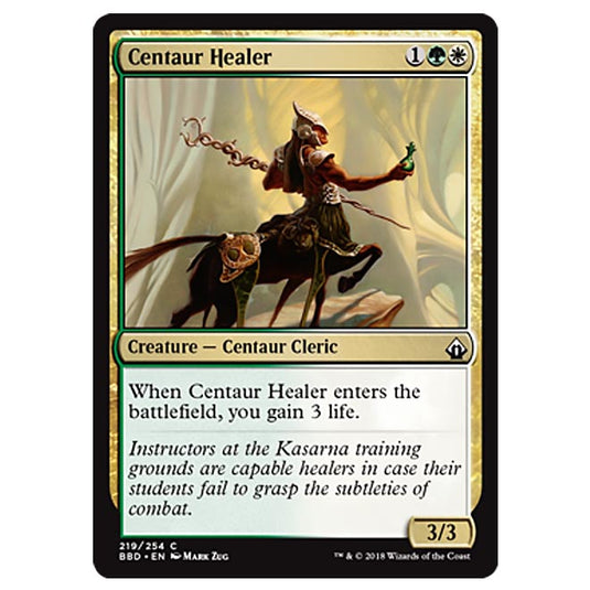 Magic The Gathering - Battlebond - Centaur Healer - 219/254
