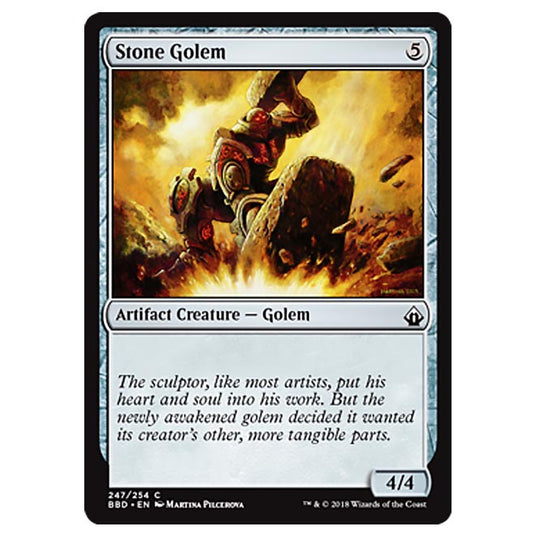 Magic The Gathering - Battlebond - Stone Golem - 247/254