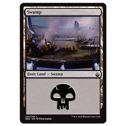 Magic The Gathering - Battlebond - Swamp - 252/254