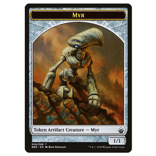 Magic The Gathering - Battlebond - Myr (Token) - 6