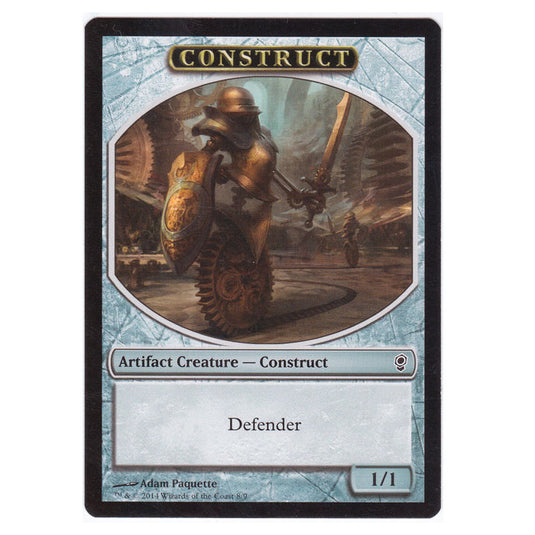 Magic the Gathering - Conspracy - Token Creature - Construct 8/9