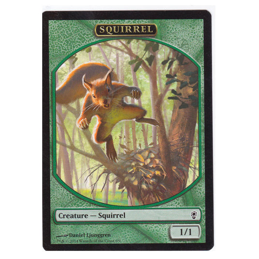 Magic the Gathering - Conspracy - Token Creature - Squirrel 6/9