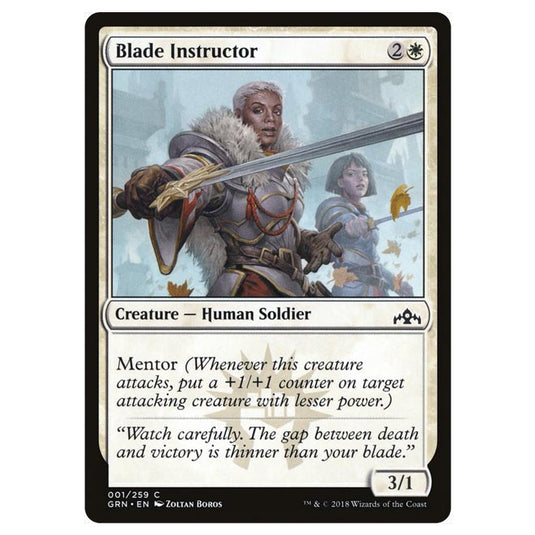 Magic The Gathering - Guilds of Ravnica - Blade Instructor - 1/259