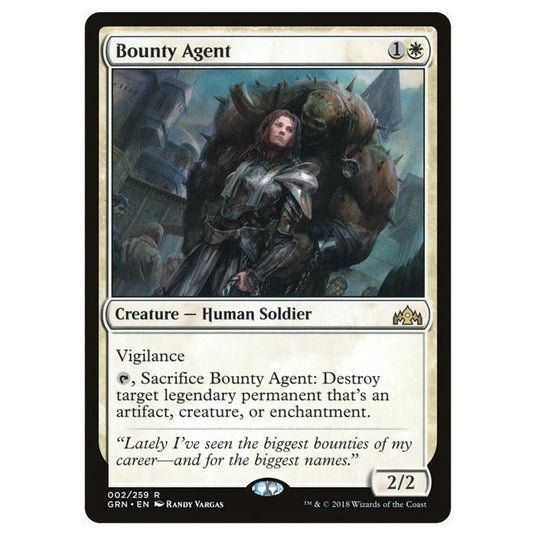 Magic The Gathering - Guilds of Ravnica - Bounty Agent - 2/259