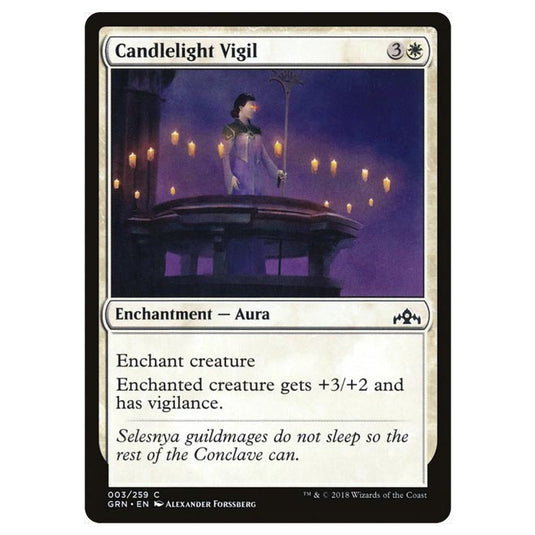 Magic The Gathering - Guilds of Ravnica - Candlelight Vigil - 3/259