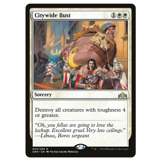 Magic The Gathering - Guilds of Ravnica - Citywide Bust - 4/259