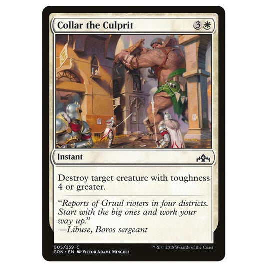 Magic The Gathering - Guilds of Ravnica - Collar the Culprit - 5/259