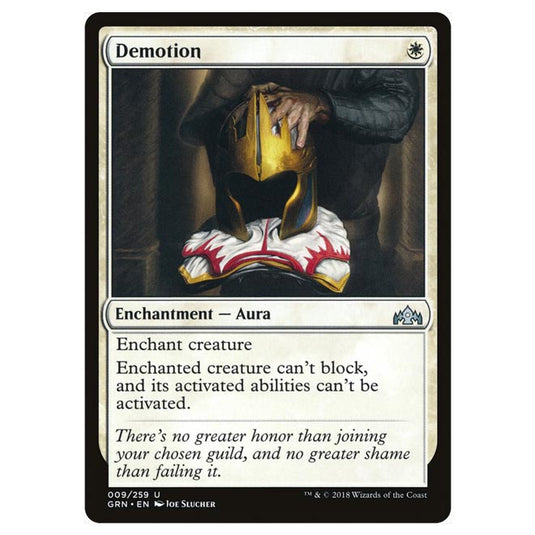 Magic The Gathering - Guilds of Ravnica - Demotion - 9/259