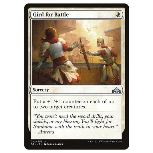 Magic The Gathering - Guilds of Ravnica - Gird for Battle - 12/259