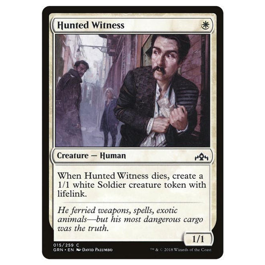 Magic The Gathering - Guilds of Ravnica - Hunted Witness - 15/259