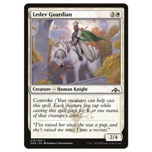 Magic The Gathering - Guilds of Ravnica - Ledev Guardian - 18/259