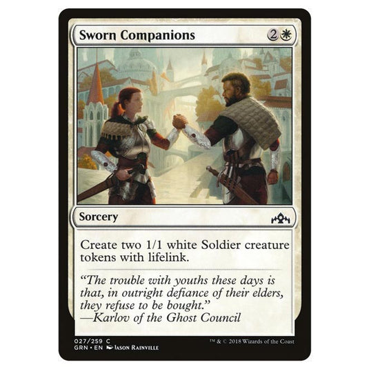 Magic The Gathering - Guilds of Ravnica - Sworn Companions - 27/259