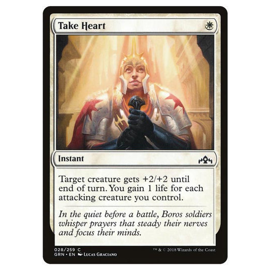 Magic The Gathering - Guilds of Ravnica - Take Heart - 28/259