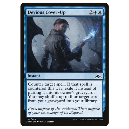 Magic The Gathering - Guilds of Ravnica - Devious Cover-Up - 35/259