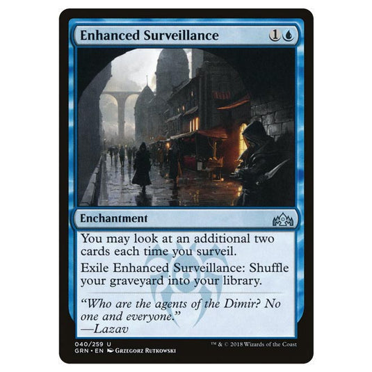 Magic The Gathering - Guilds of Ravnica - Enhanced Surveillance - 40/259