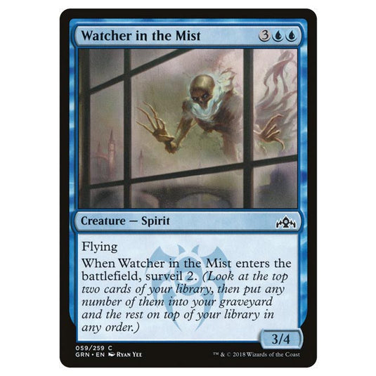Magic The Gathering - Guilds of Ravnica - Watcher in the Mist - 59/259
