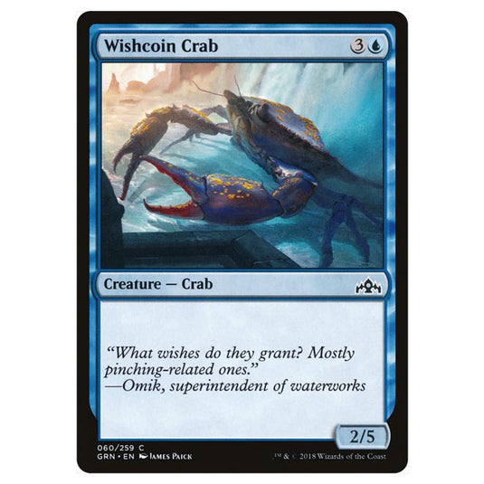 Magic The Gathering - Guilds of Ravnica - Wishcoin Crab - 60/259